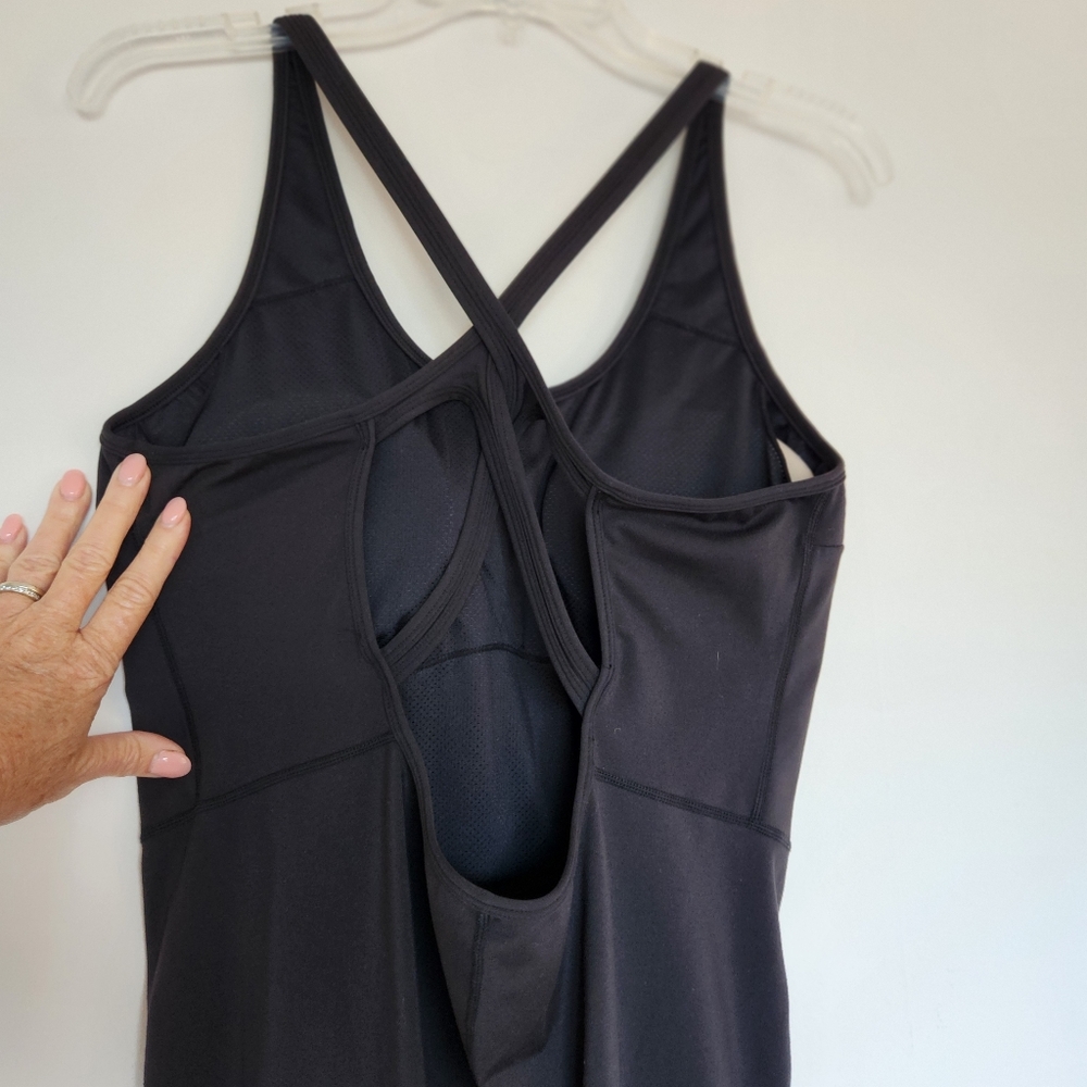 Lovesoft Yoga Workout Backless Bodysuit Dance Unitard Jumpsuit Gym Black XXL - Picture 7 of 13